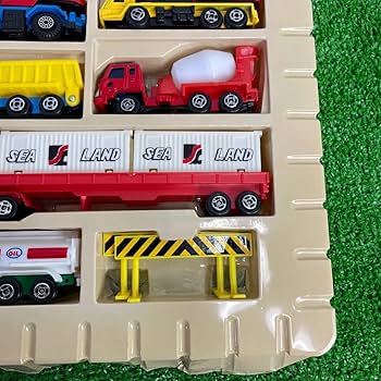 ミニカー 働く車 77個 Amazon | 中井社製 はたらくトラック ダイキャスト ミニカー
